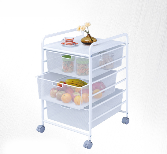 Mesh Drawer Cart
