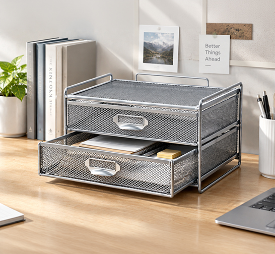 Mesh Desktop Drawer